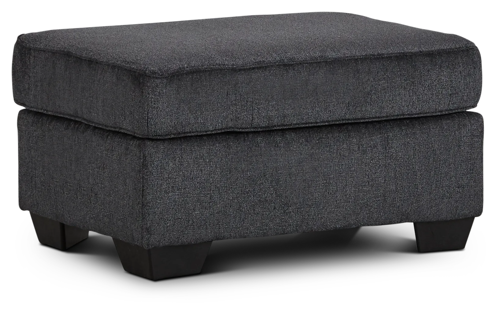 Altari Dark Gray Micro Ottoman