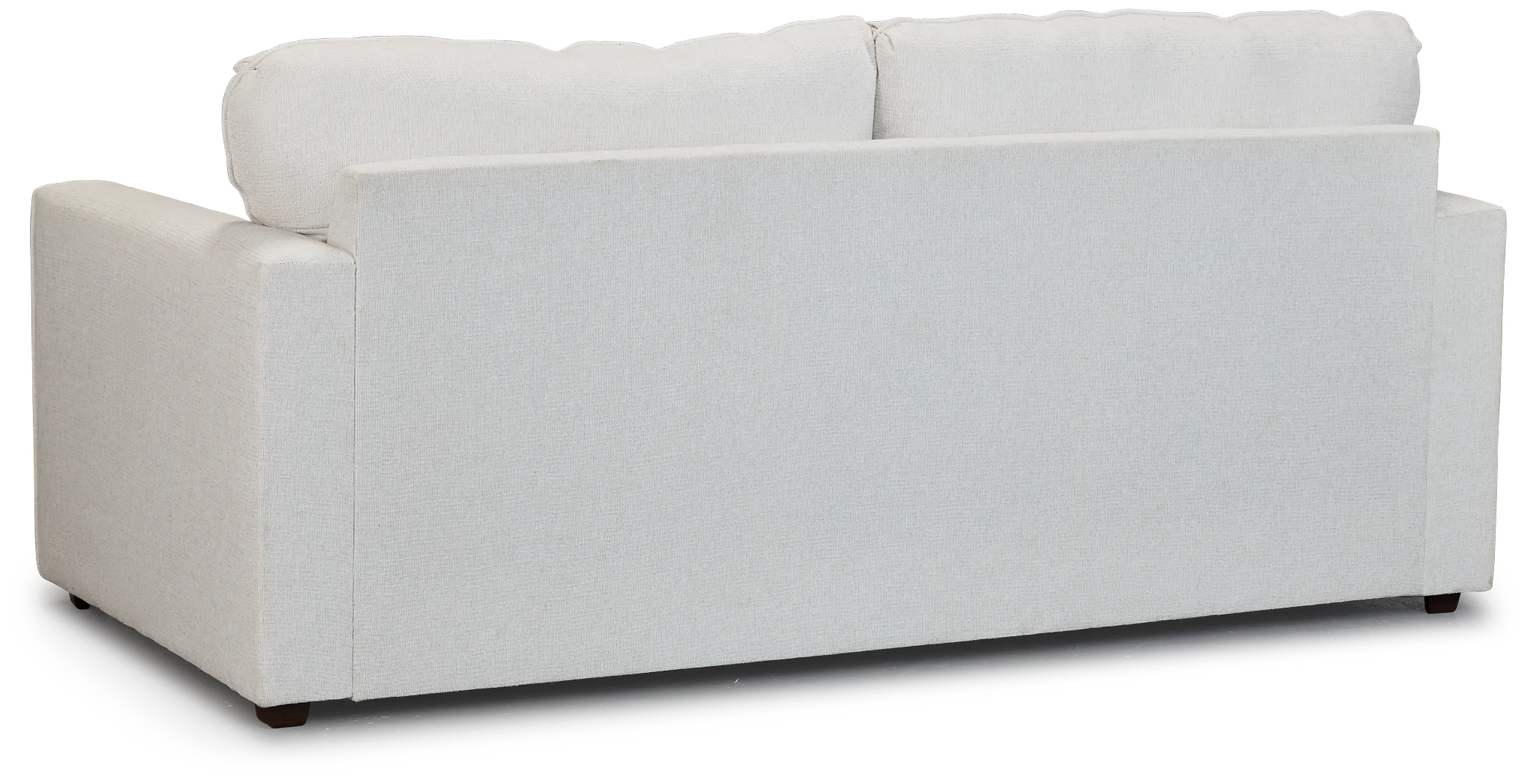 Avalon White Fabric Innerspring Sleeper