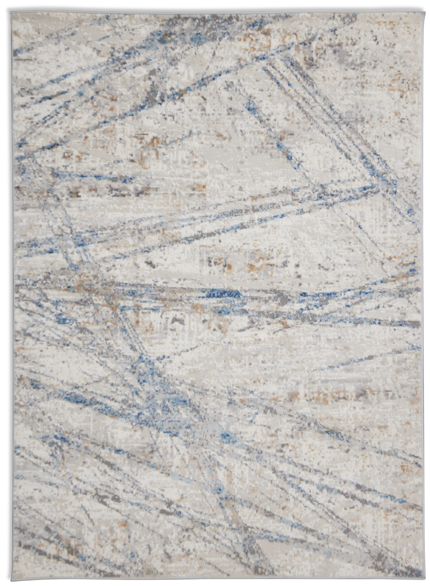 Fantasi Blue 8x10 Area Rug