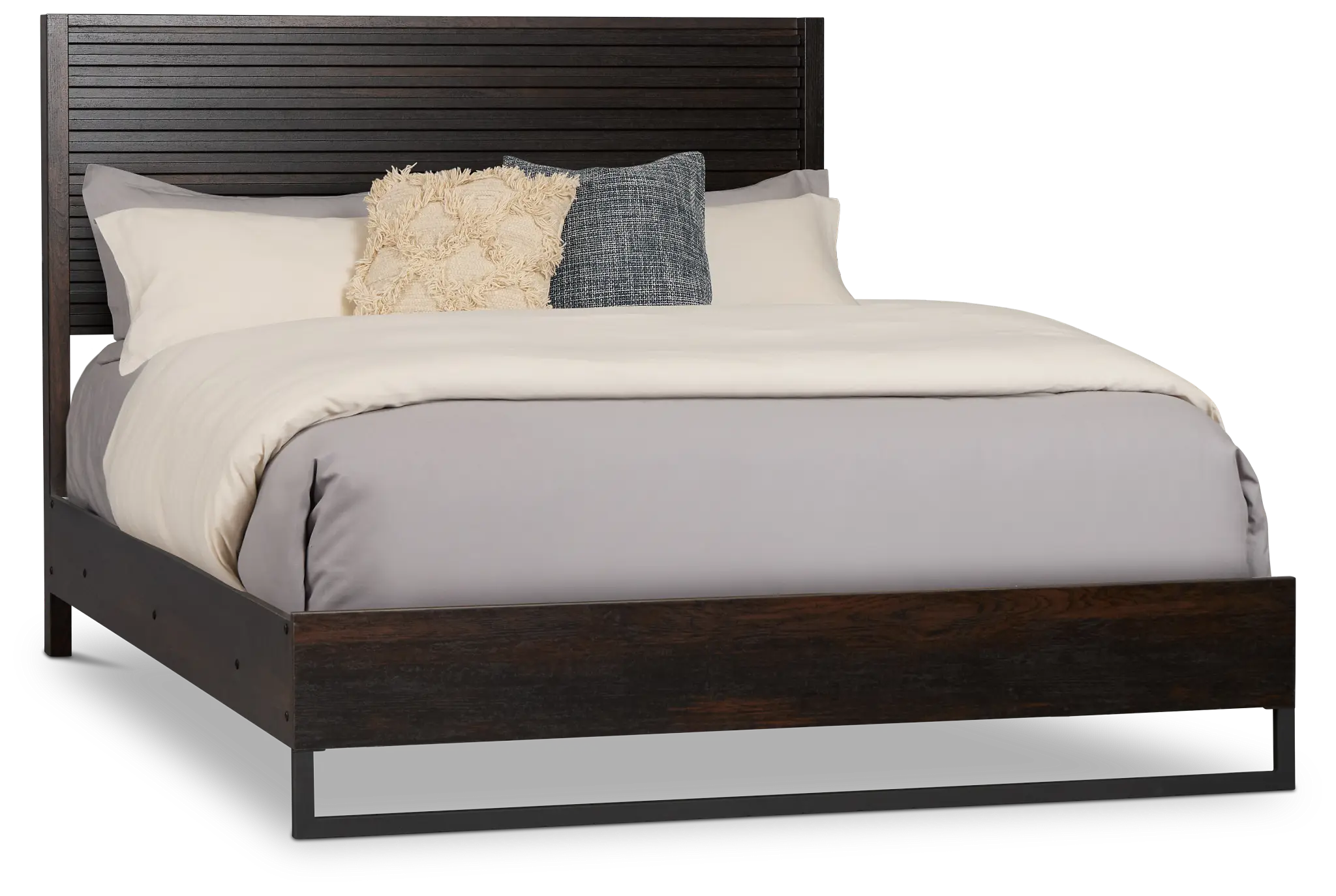 Perry Dark Tone Panel Bed Perry Dark Tone Panel Bed