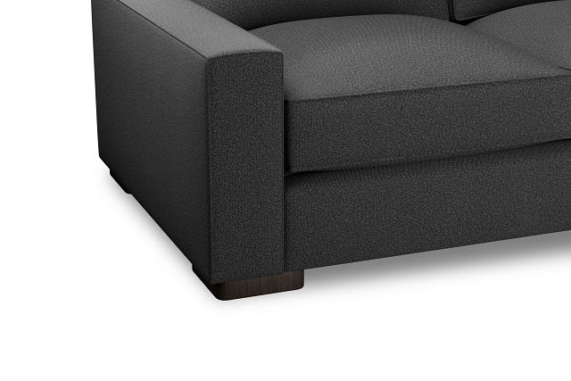 Edgewater Delray Dark Gray Small Two-arm Sectional