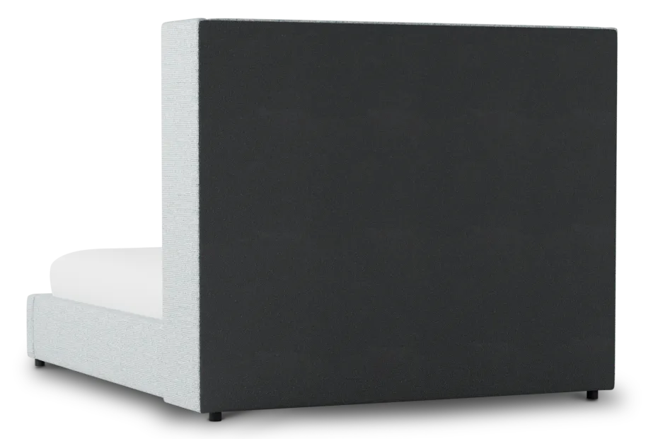 Captiva Natural Beauty Light Blue 60" Upholstered Shelter Bed