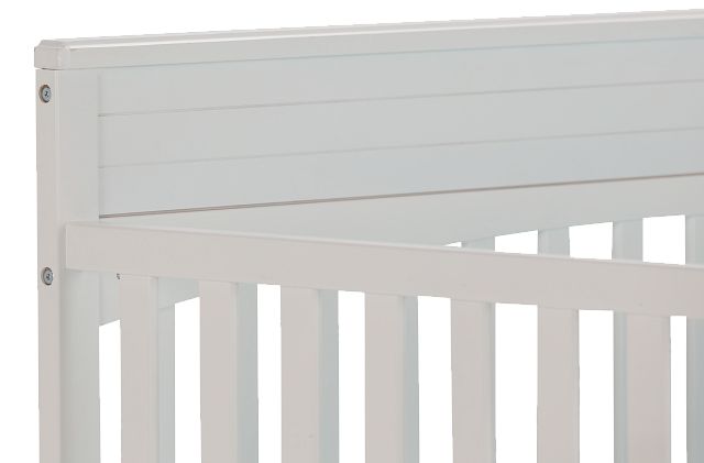 Parker White 4-in-1 Crib