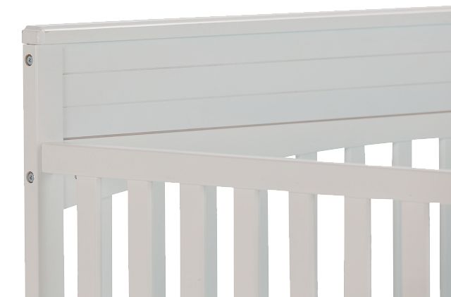 Parker White 4-in-1 Crib