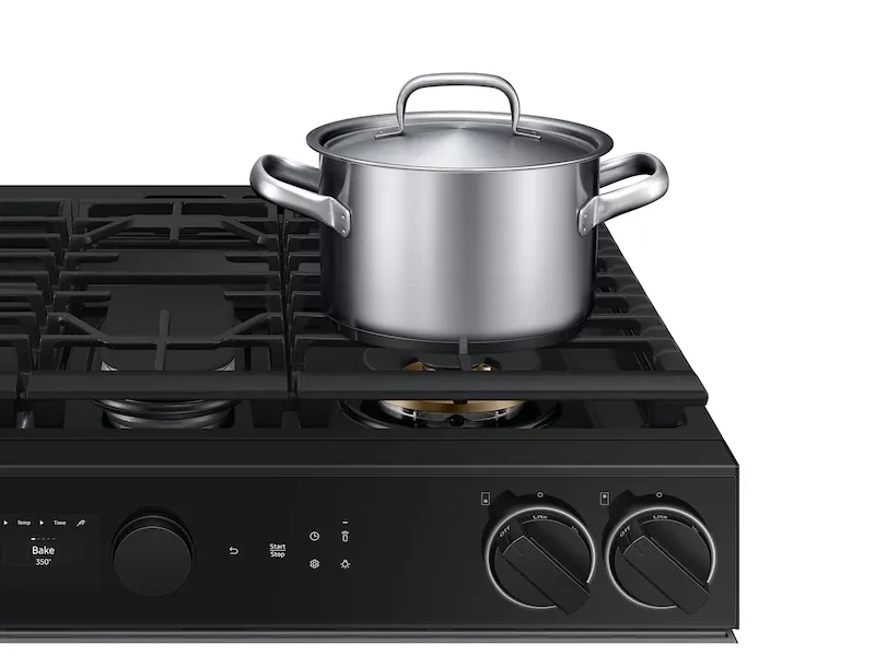 Samsung Bespoke Series Stainless Steel Gas Range