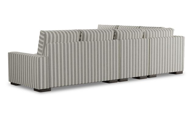 Edgewater Sea Lane Dark Gray Medium Two-arm Sectional