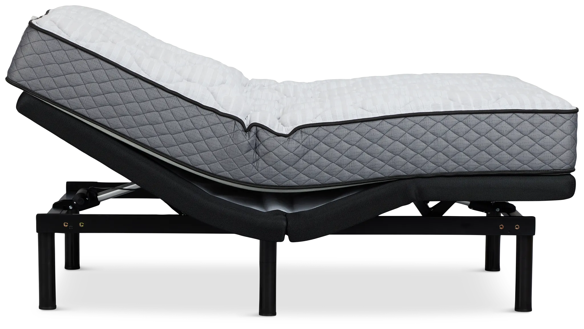 Kevin Charles By Sealy Essential Medium Plus Adjustable Mattress Set