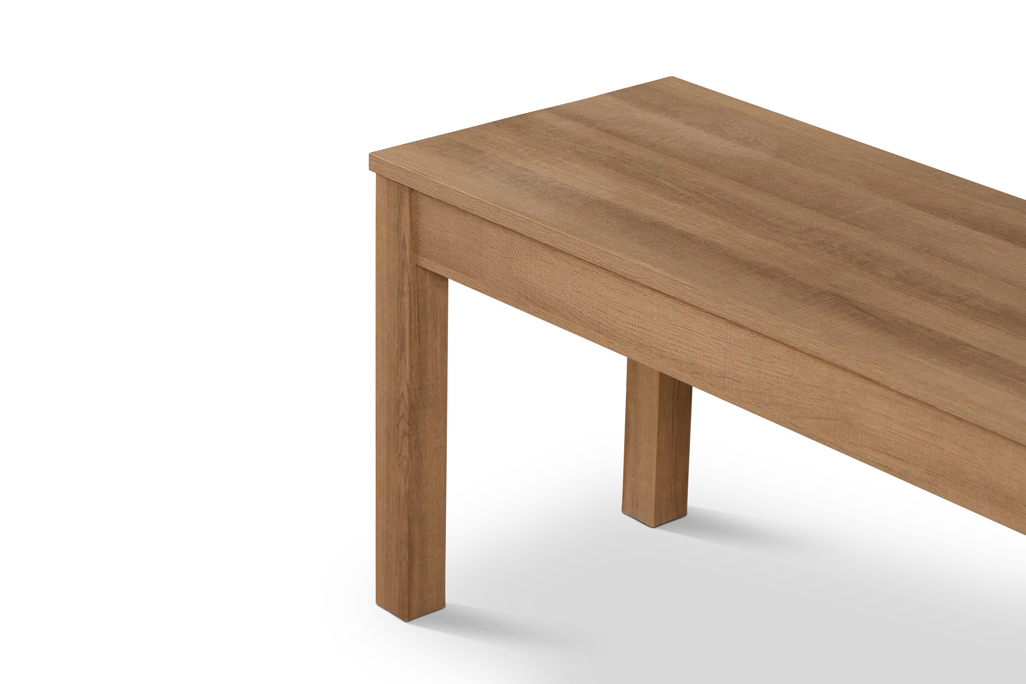 Delray Light Tone Dining Bench