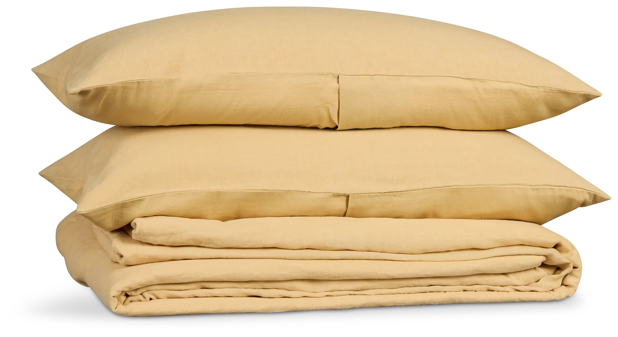 Palomis Yellow 3-piece Duvet Set