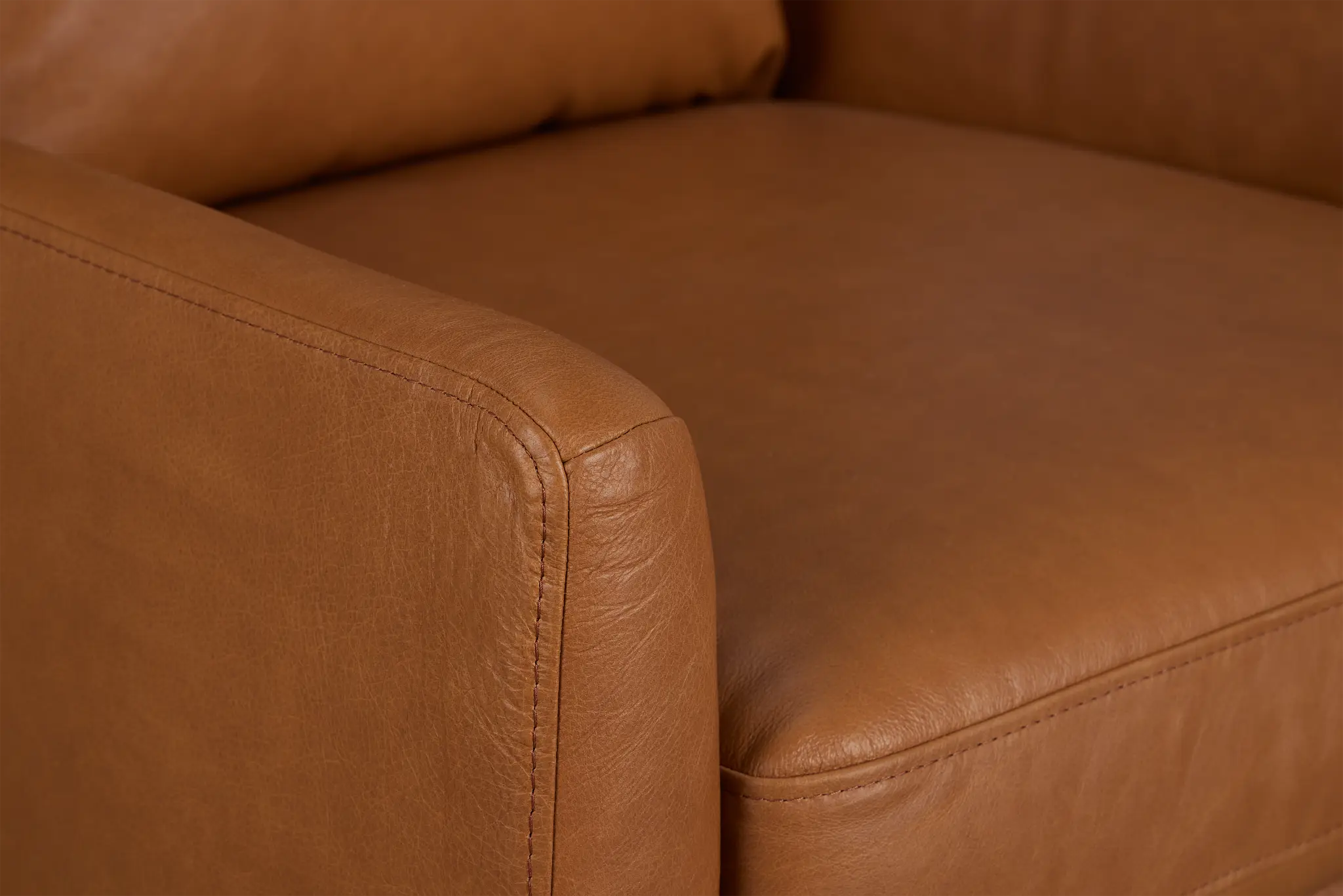 Cassian Brown Leather Accent Chair Cassian Brown Leather Accent Chair