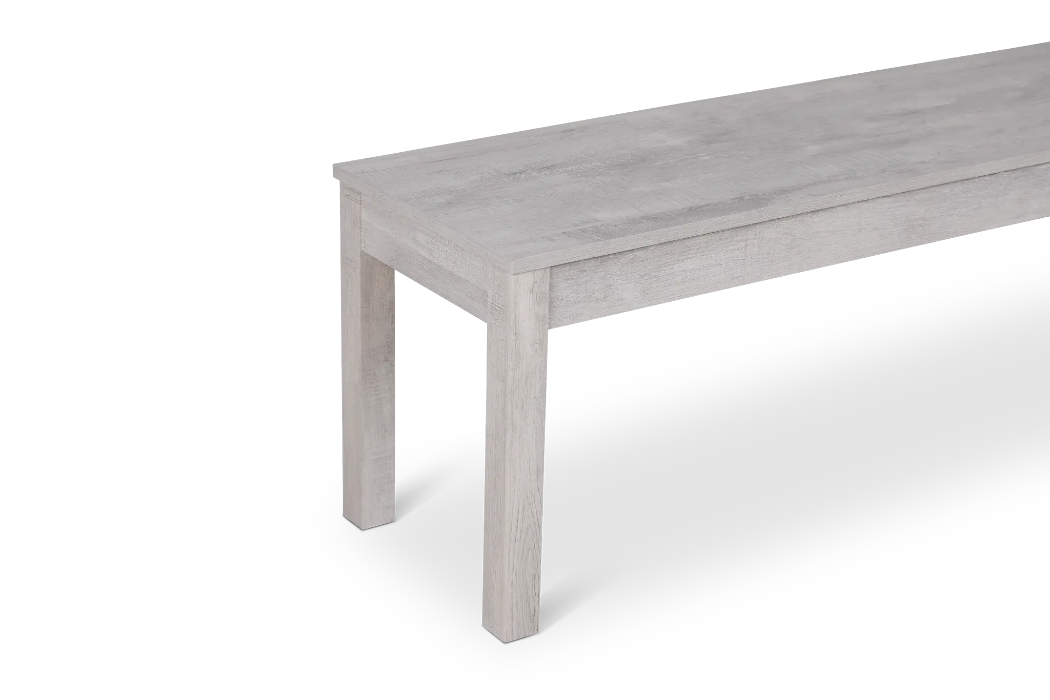 Delray White Dining Bench Delray White Dining Bench