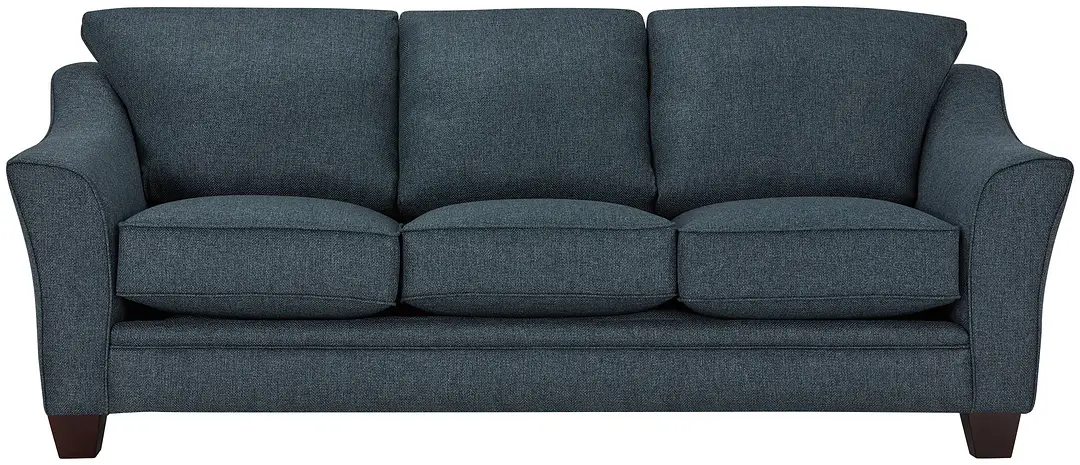 Avery Dark Blue Fabric Memory Foam Sleeper Avery Dark Blue Fabric Memory Foam Sleeper