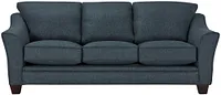 Avery Dark Blue Fabric Memory Foam Sleeper