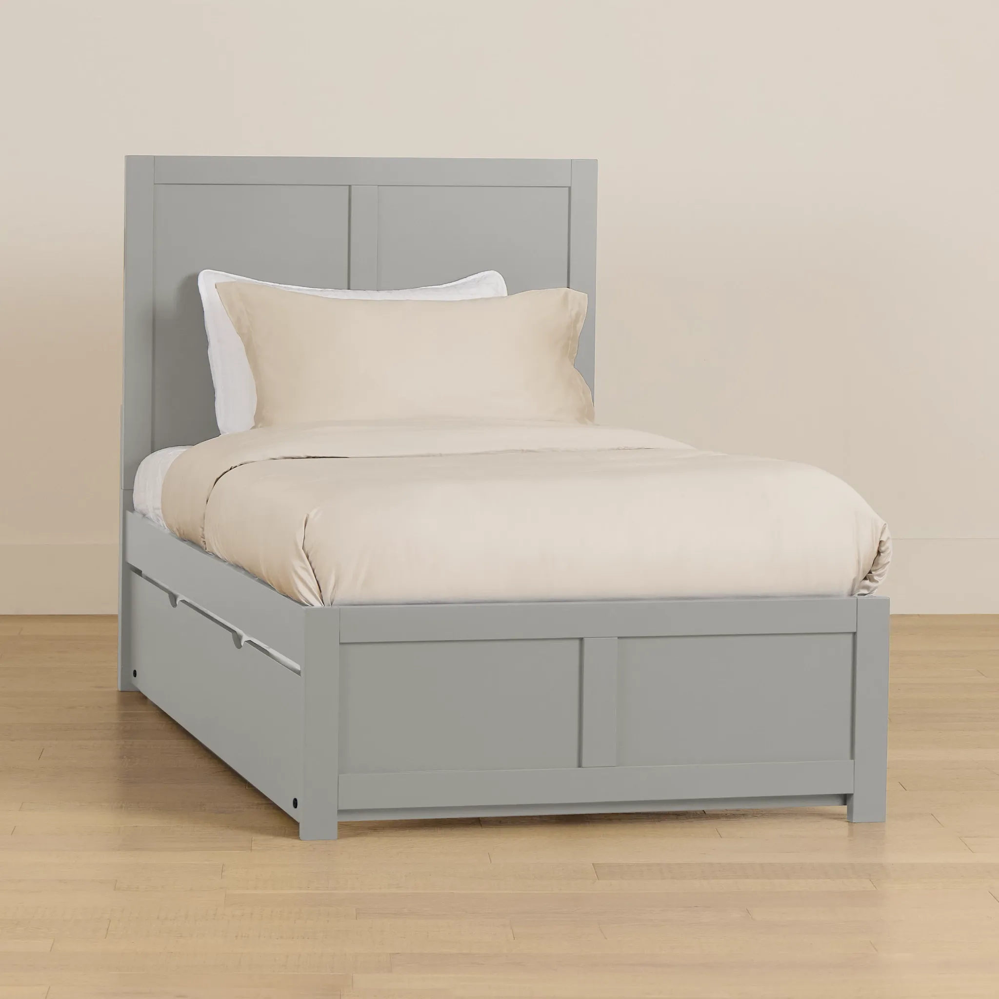 Charleston Gray Panel Trundle Bed