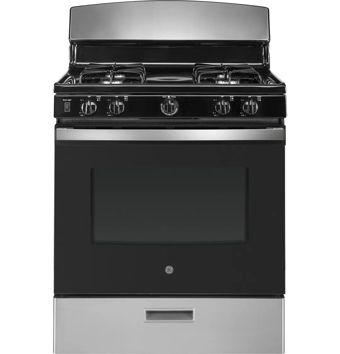 Ge 30 Series Stainless Steel 30" Gas Range Ge 30 Series Stainless Steel 30" Gas Range