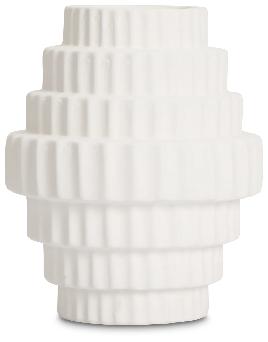 Jaxx White Medium Vase