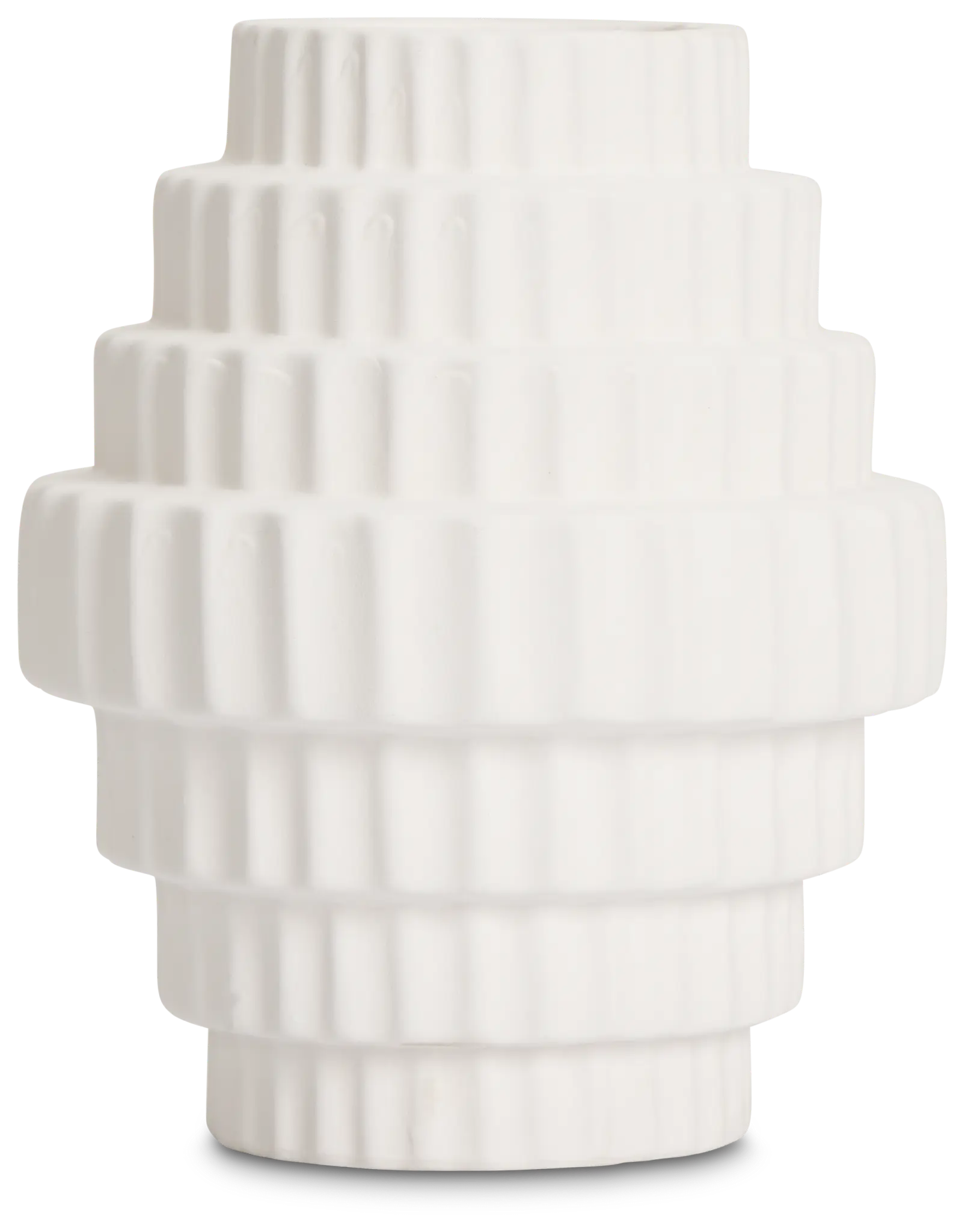Jaxx White Medium Vase Jaxx White Medium Vase