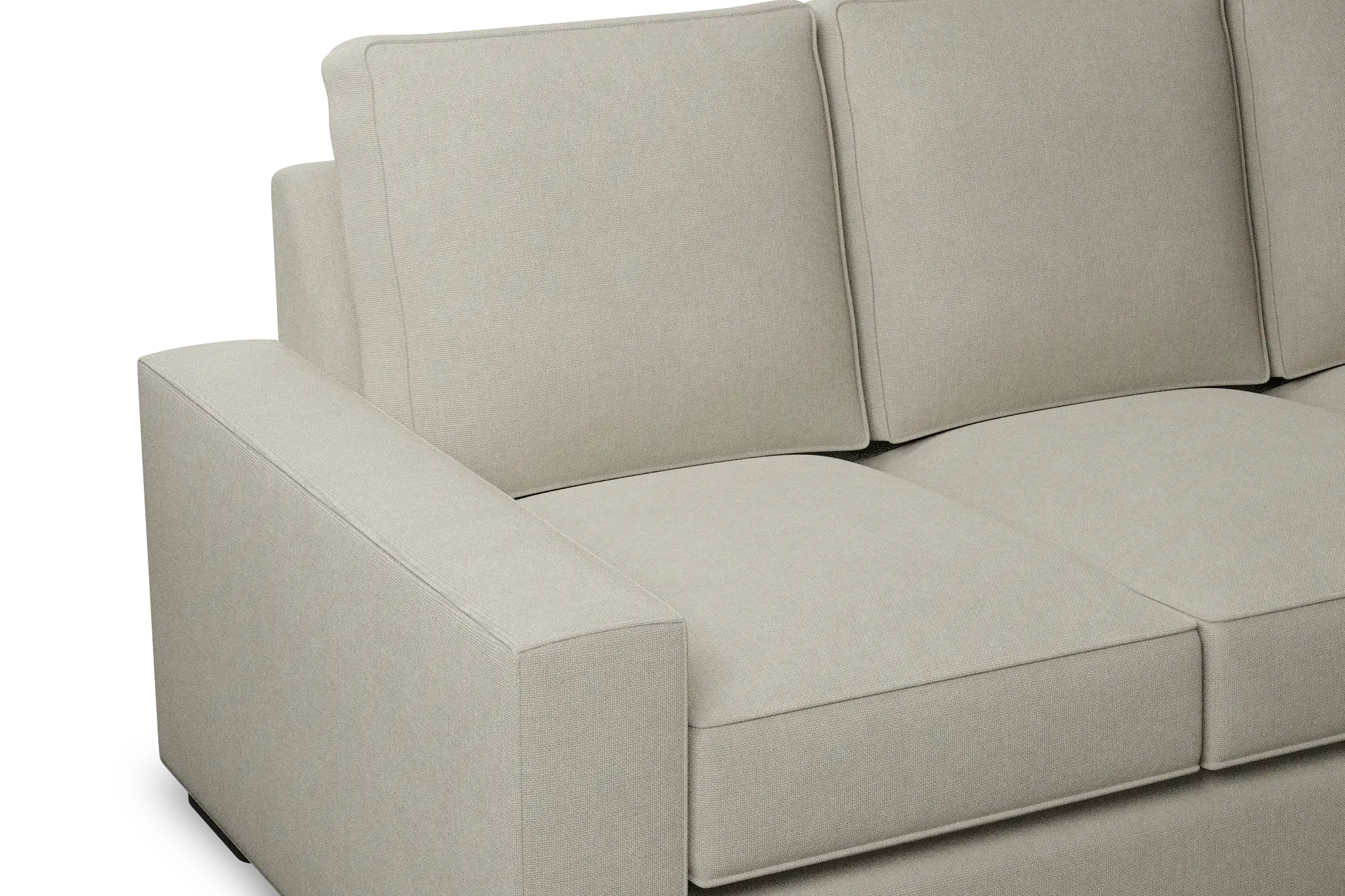 Edgewater Suave Beige 84" Sofa W/ 3 Cushions Edgewater Suave Beige 84" Sofa W/ 3 Cushions
