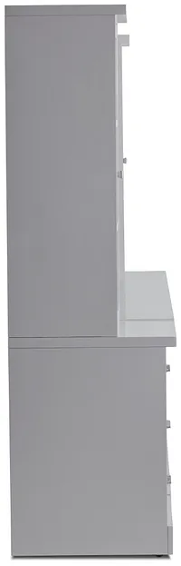 Newport Gray Medium Drawer Entertainment Wall