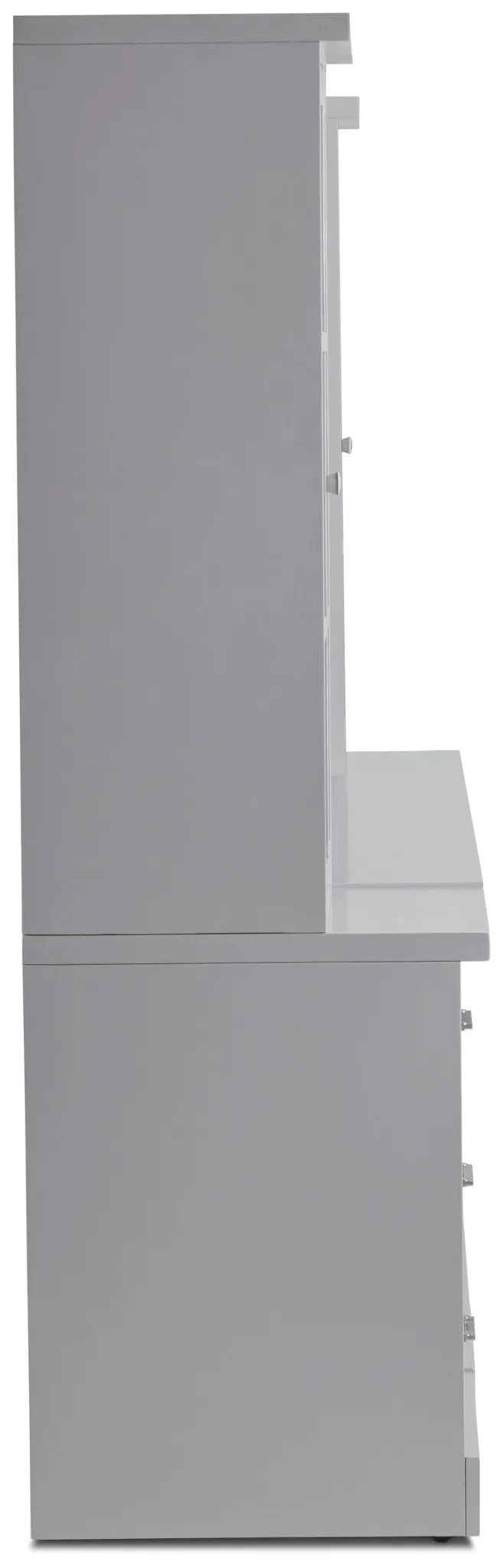 Newport Gray Medium Drawer Entertainment Wall