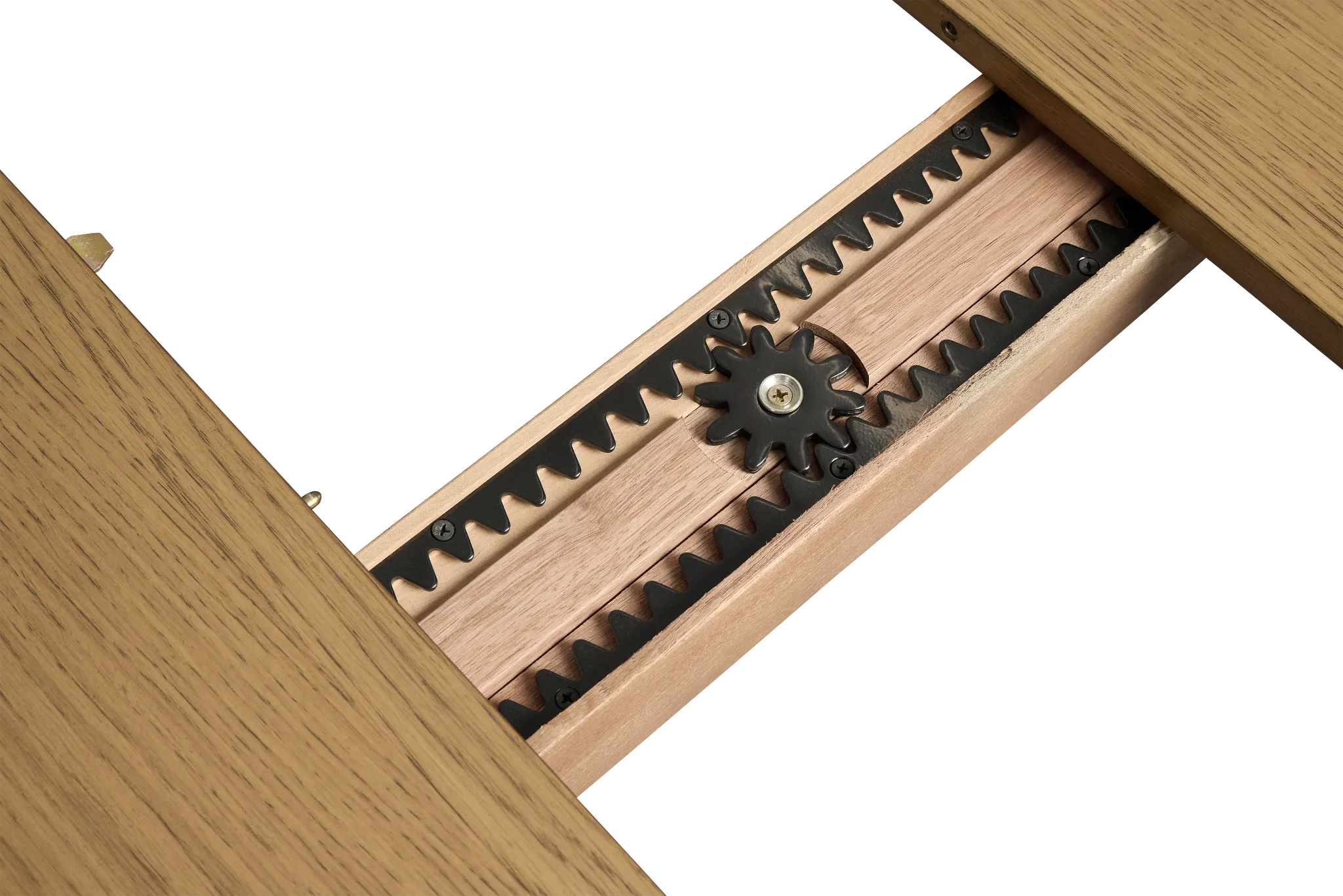 Tahoe Light Tone Rect Table & 4 Slat Chairs