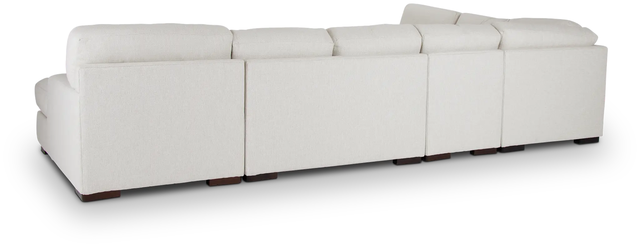 Veronica White Down Large Right Chaise Sectional Veronica White Down Large Right Chaise Sectional