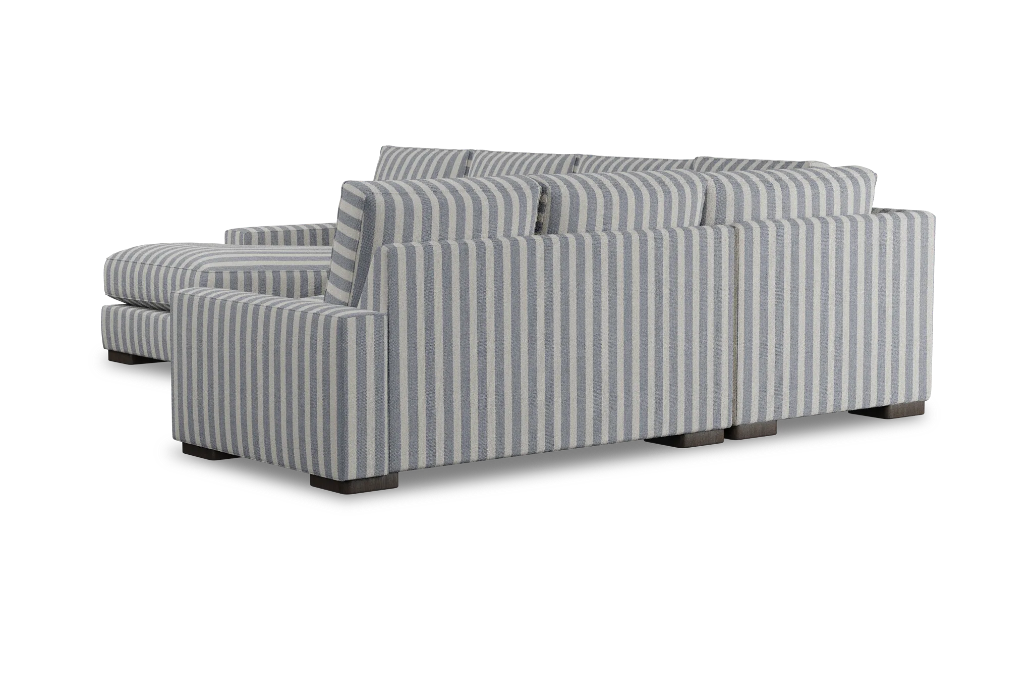 Edgewater Sea Lane Dark Blue Medium Left Chaise Sectional