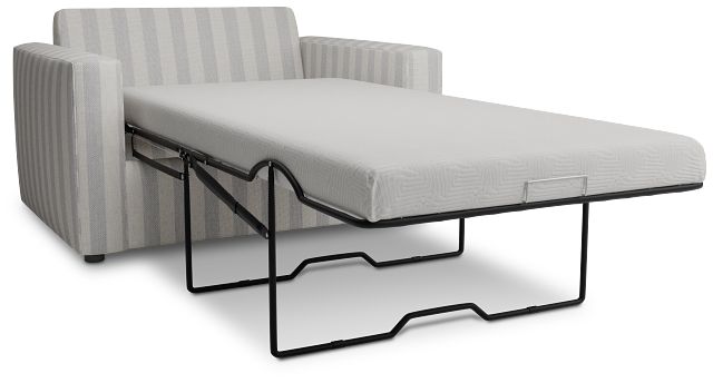 Siesta Sea Lane Light Gray Fabric Cooling Memory Foam Sleeper
