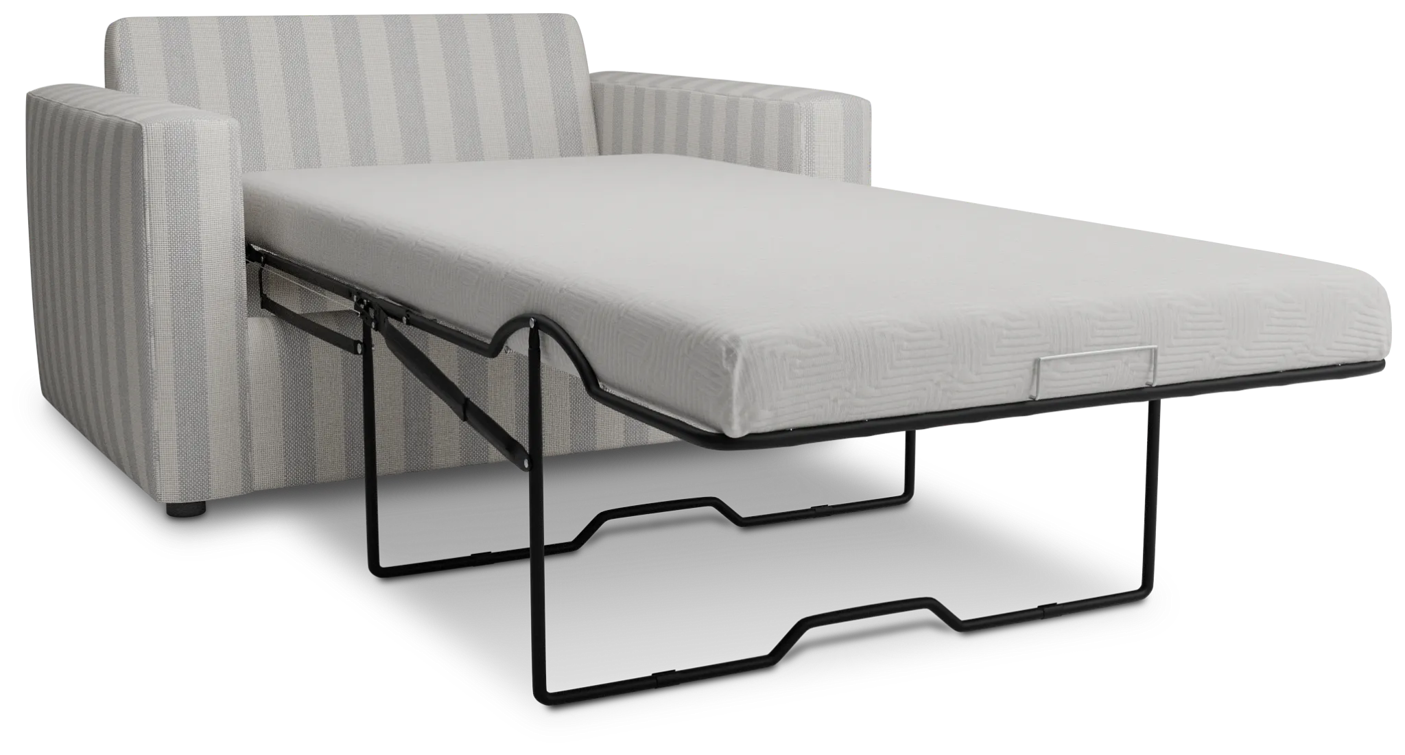 Siesta Sea Lane Light Gray Fabric Cooling Memory Foam Sleeper