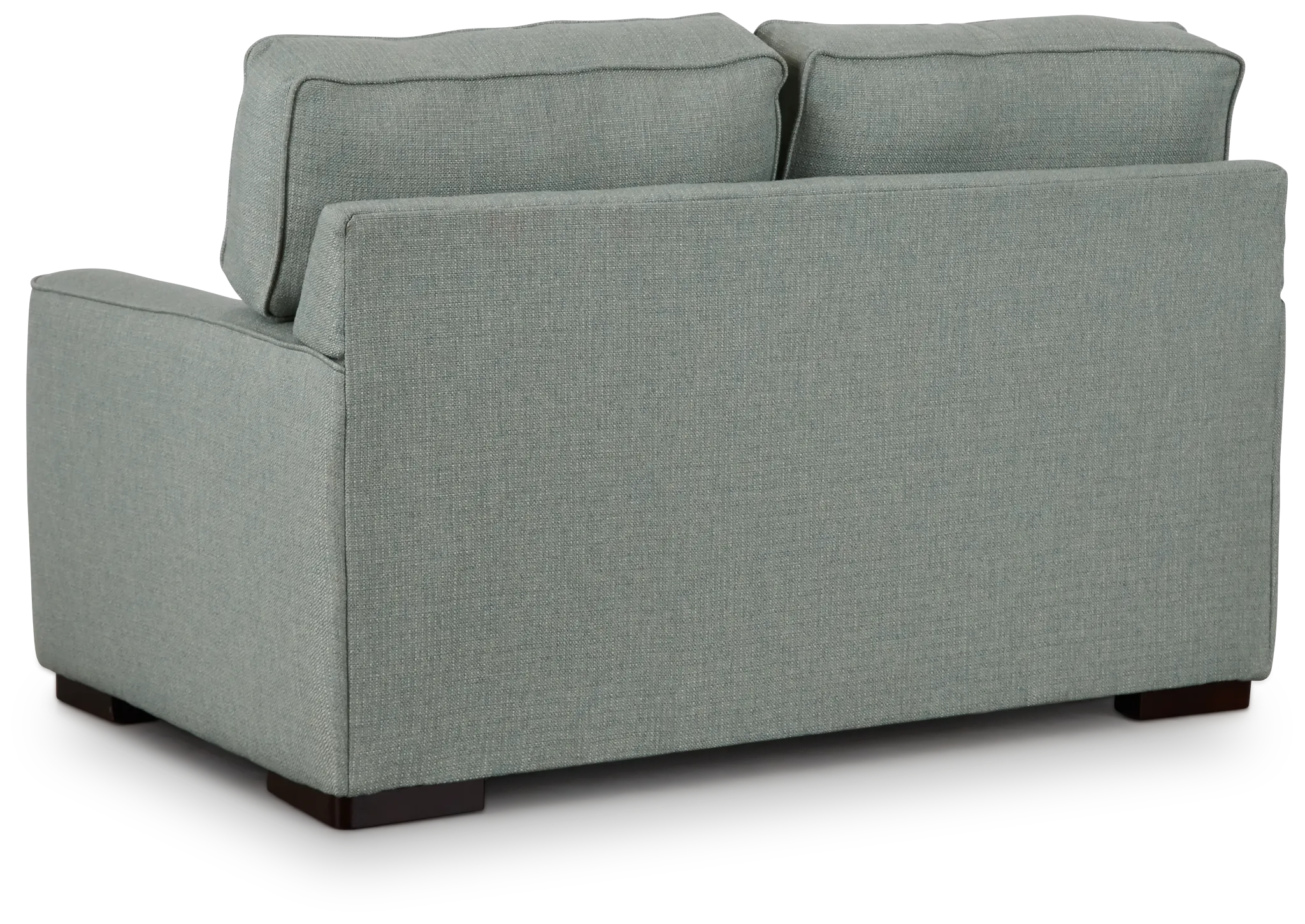 Austin Green Fabric Loveseat