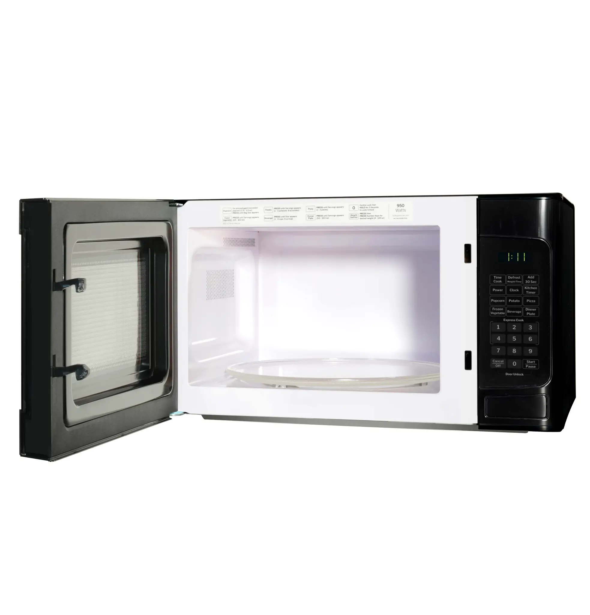 Ge Profile 11 Series Black Countertop Microwave Ge Profile 11 Series Black Countertop Microwave