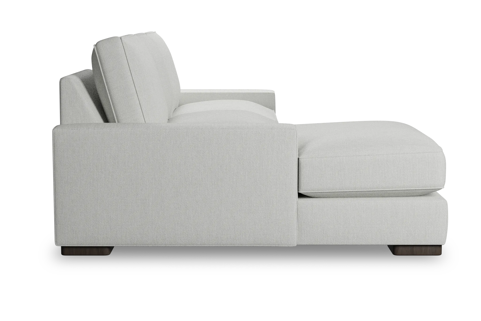 Edgewater Revenue White Left Chaise Sectional