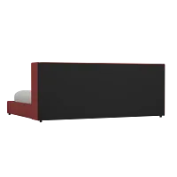 Captiva Elite Red 48" Upholstered Shelter Bed