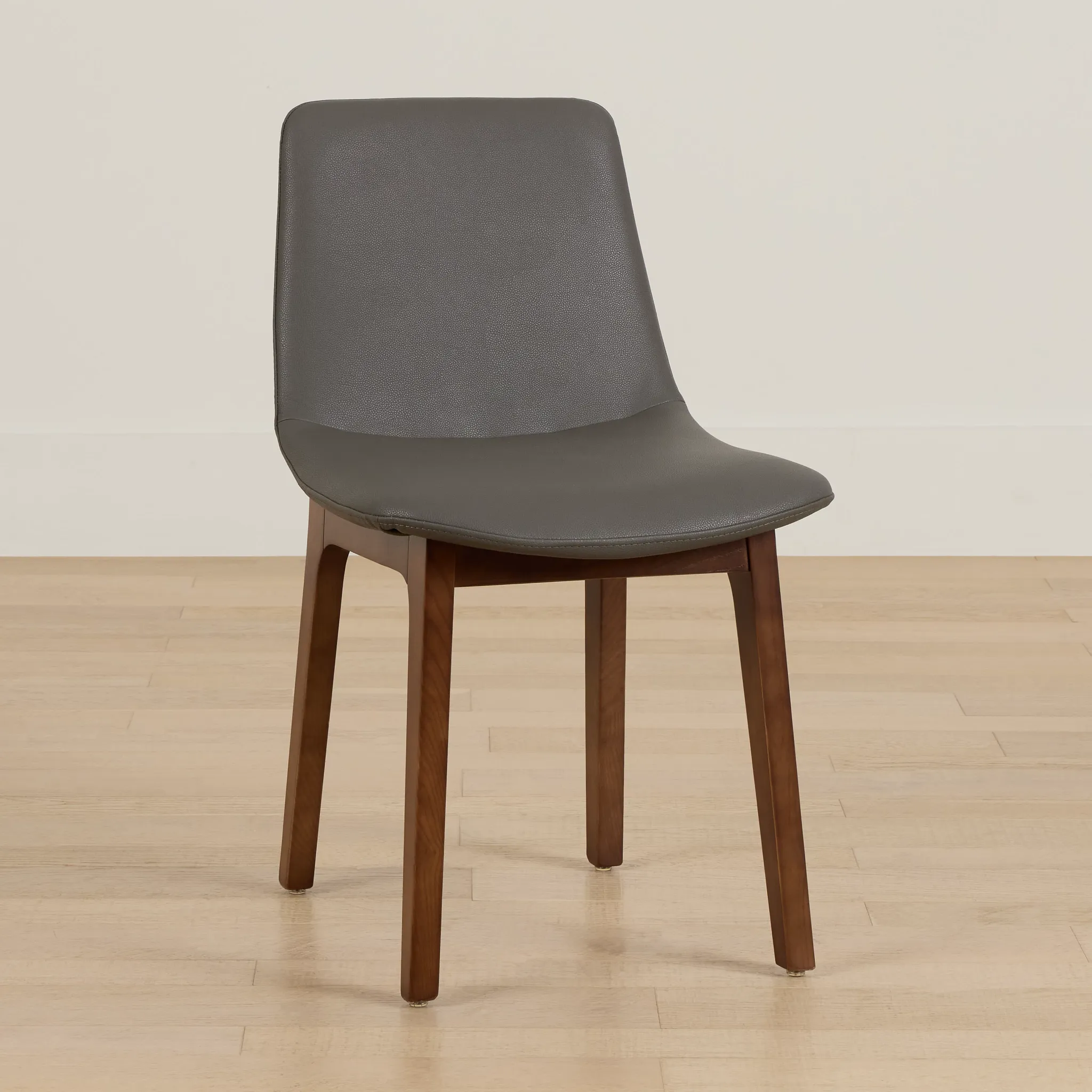 Hamilton Dark Gray Micro Upholstered Side Chair