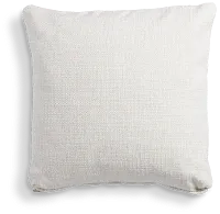 Austin White 18" Accent Pillow