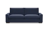 Edgewater Peyton Dark Blue 96" Sofa W/ 2 Cushions