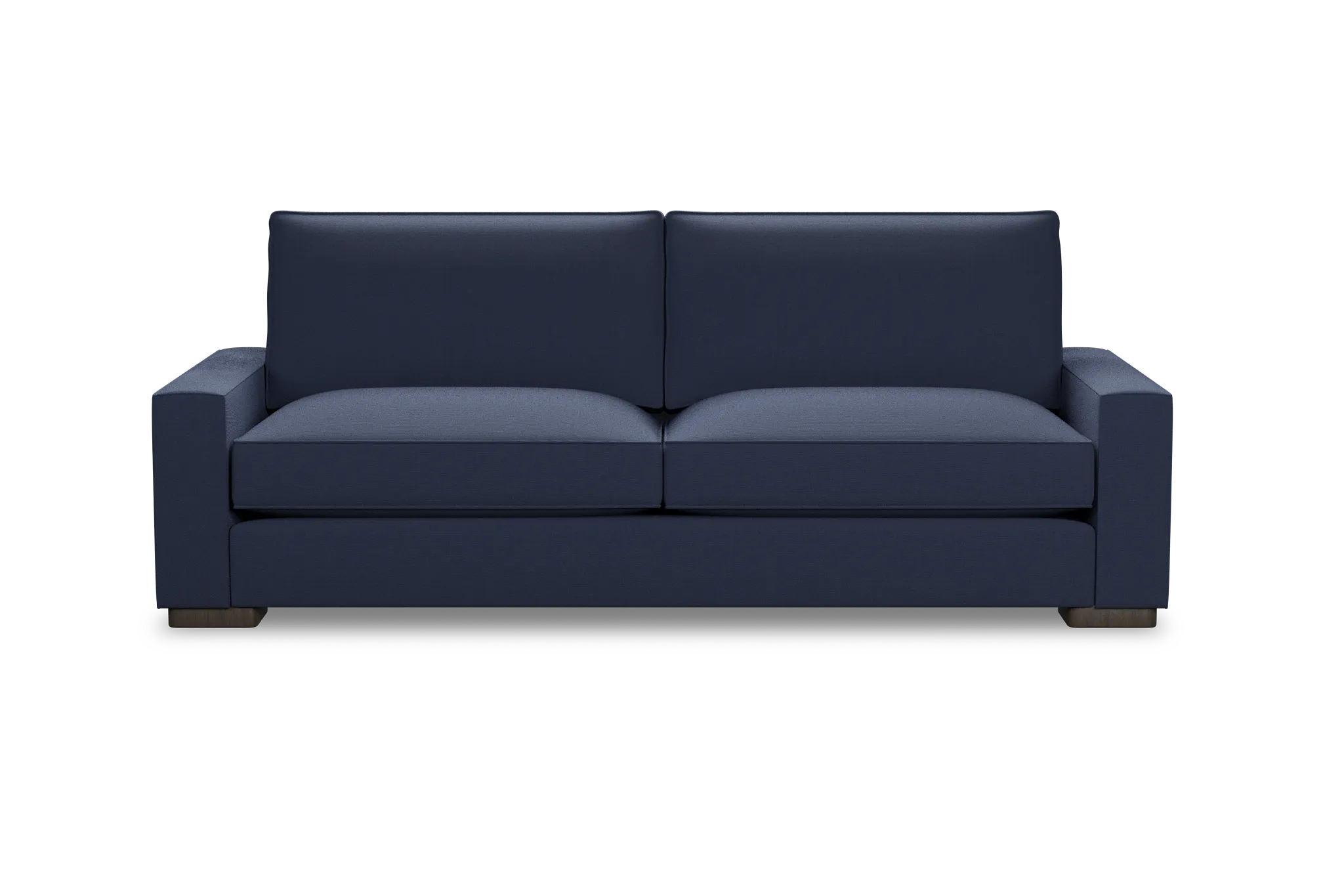 Edgewater Peyton Dark Blue 96" Sofa W/ 2 Cushions
