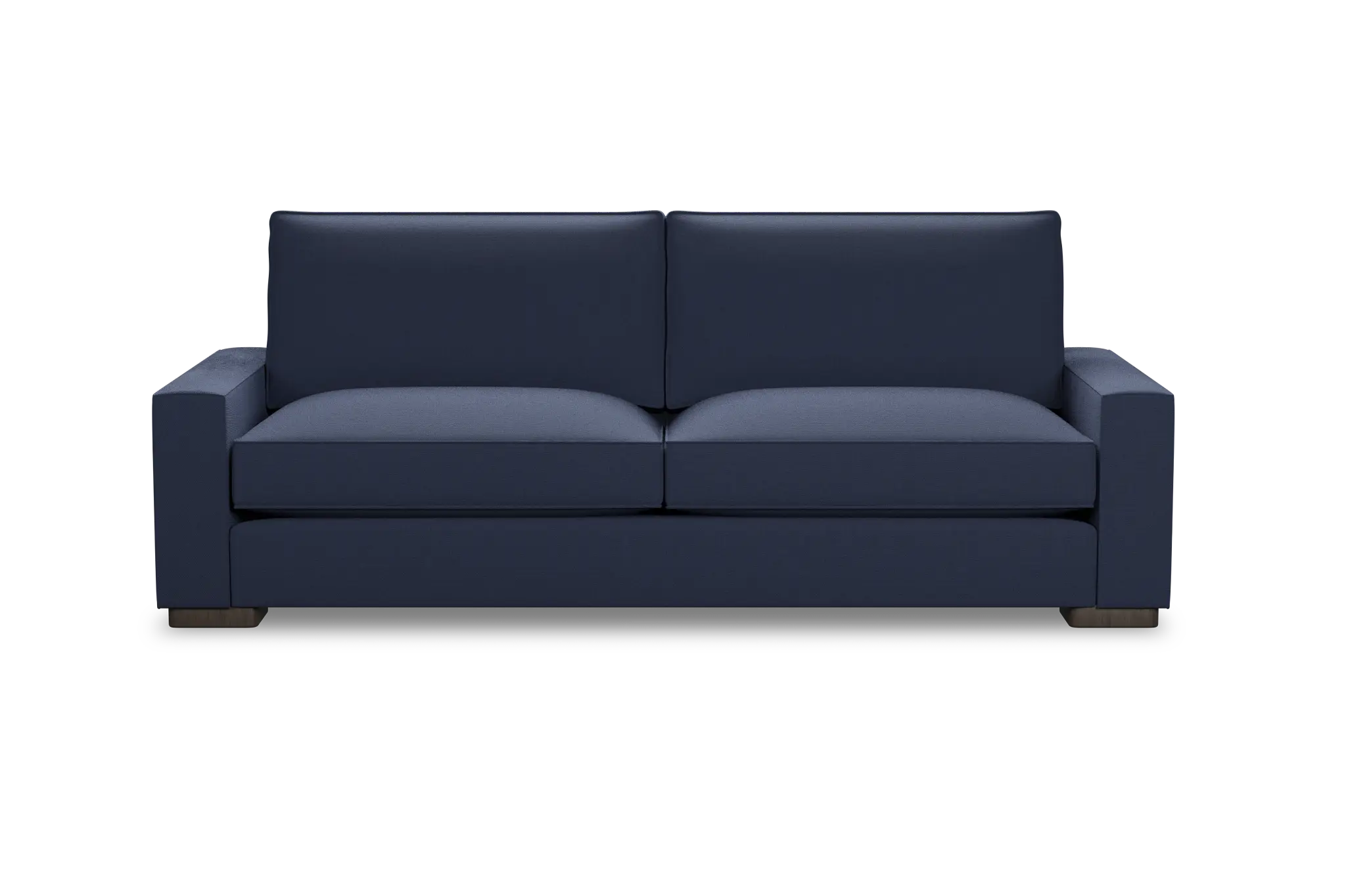 Edgewater Peyton Dark Blue 96" Sofa W/ 2 Cushions Edgewater Peyton Dark Blue 96" Sofa W/ 2 Cushions