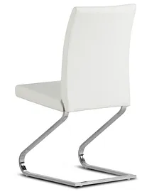 Corsica White Upholstered Side Chair