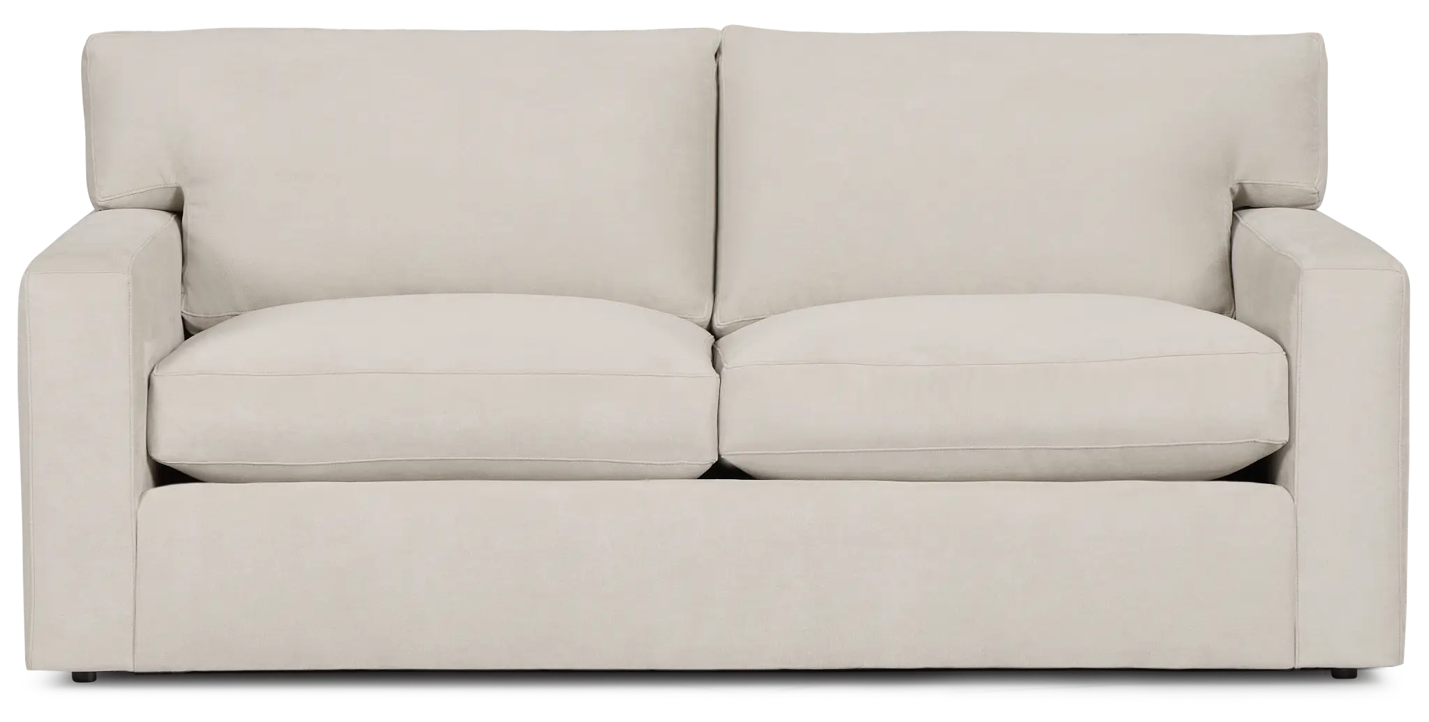 Hudson Gray Fabric Loveseat Hudson Gray Fabric Loveseat