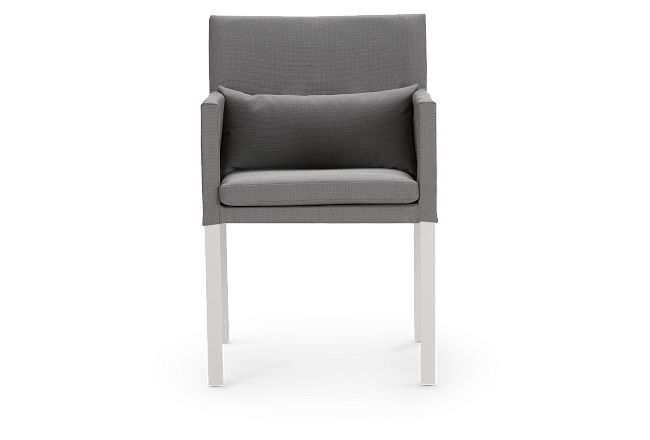 Lisbon Gray Cushioned Chair