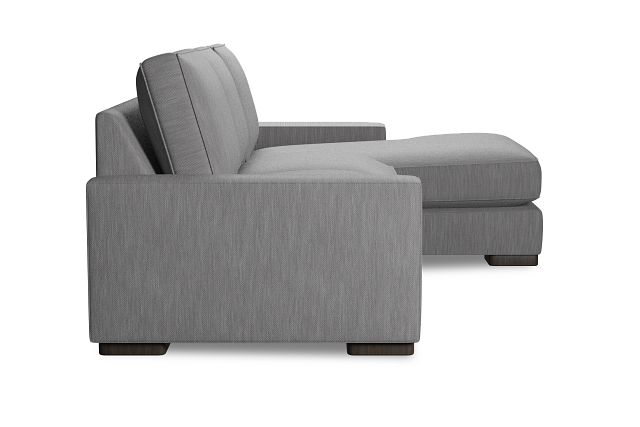 Edgewater Revenue Gray Right Chaise Sectional