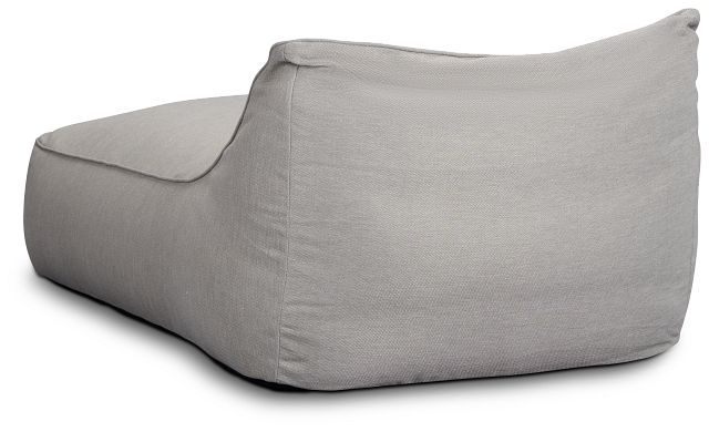 Aruba Dark Beige Bean Bag Chaise