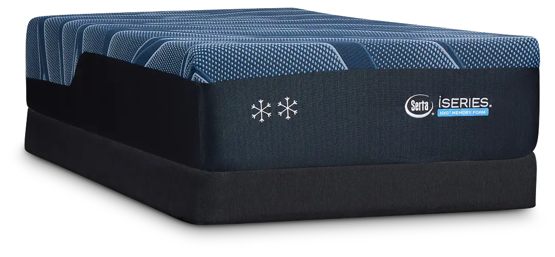 Iseries Nxg 2500 12.5" Plush Low-profile Mattress Set Iseries Nxg 2500 12.5" Plush Low-profile Mattress Set