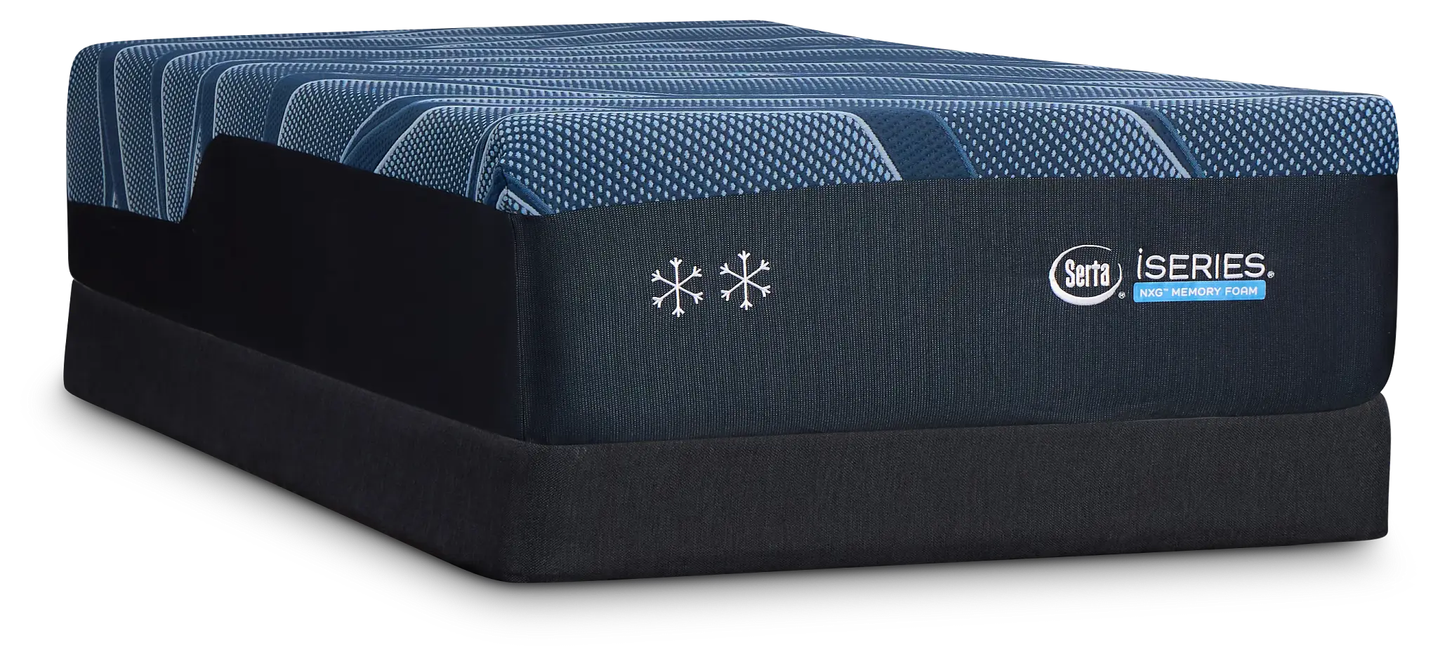 Iseries Nxg 2500 12.5" Plush Low-profile Mattress Set Iseries Nxg 2500 12.5" Plush Low-profile Mattress Set