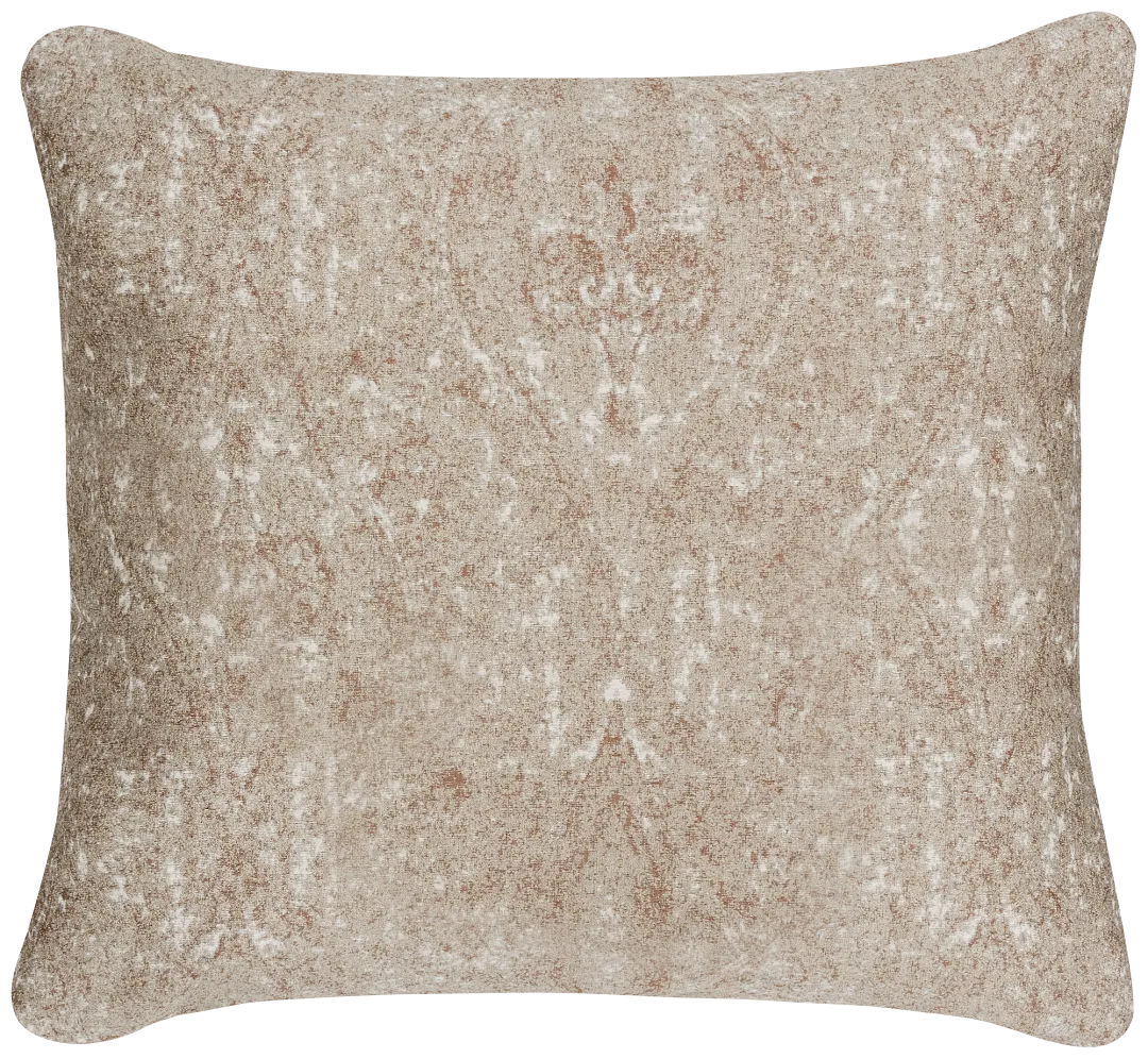 Ogee Pewter 20" Accent Pillow