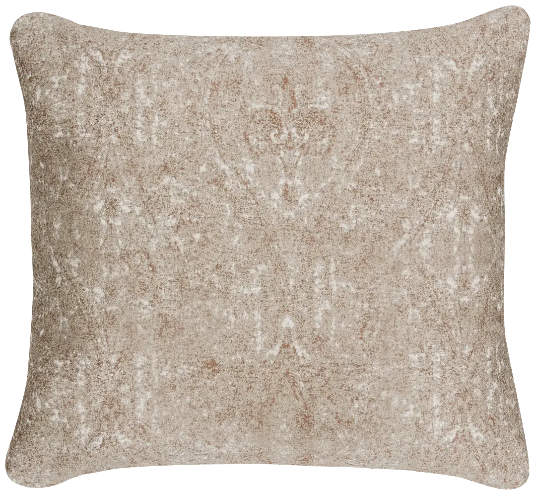 Ogee Pewter 20" Accent Pillow Ogee Pewter 20" Accent Pillow