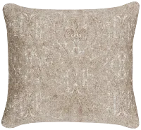 Ogee Pewter 20" Accent Pillow