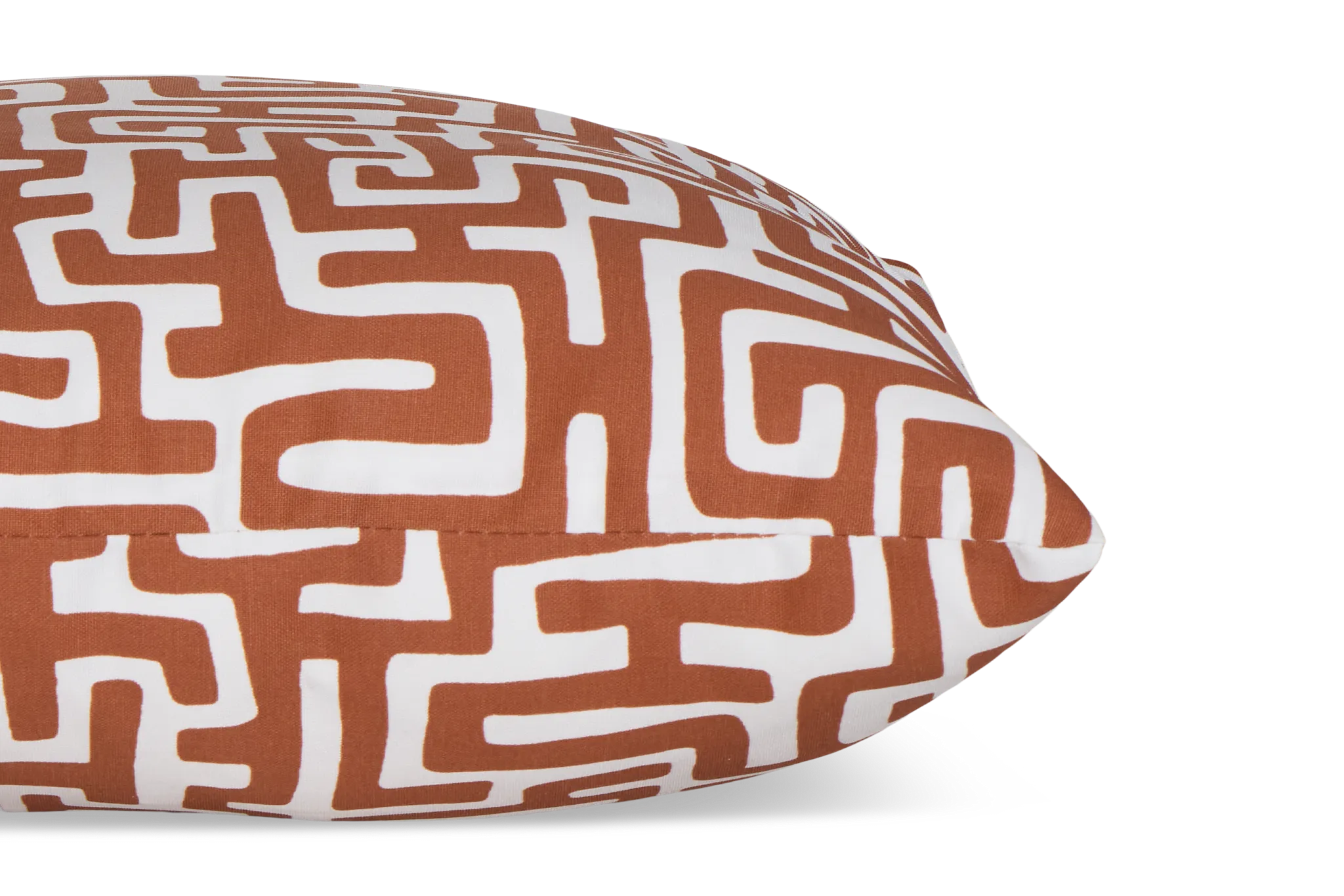 Enid Dark Orange 20" Indoor/outdoor Accent Pillow