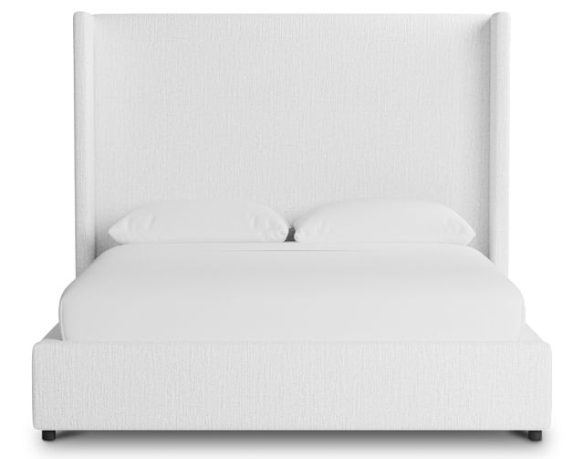 Captiva Revenue White 60" Upholstered Shelter Bed